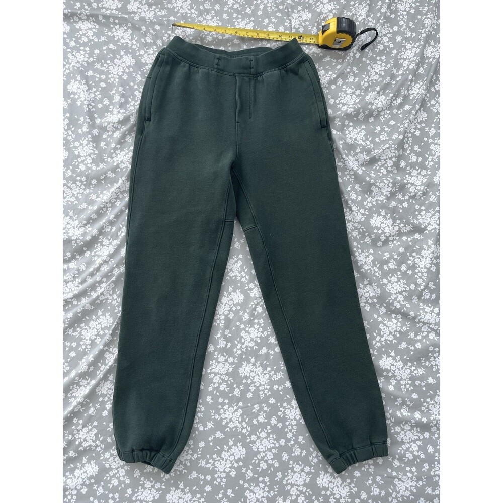 Lululemon Scuba Mid-Rise Oversized Jogger Green Size XS Sweatpants Cuffed